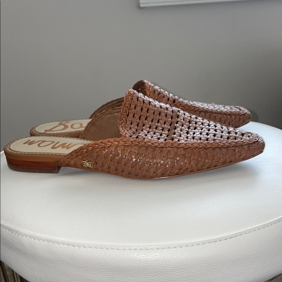 Brown Woven Mules - Picture 3 of 4